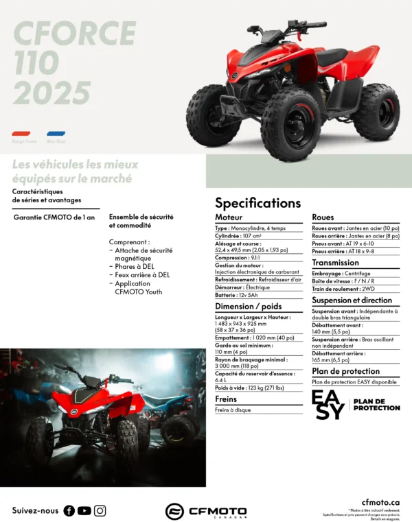 CFORCE 110 BLEU 2025 – Image 4