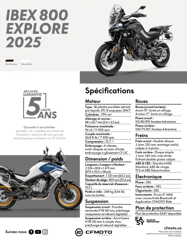 IBEX 800 EXPLORE BLANC 2025 – Image 6