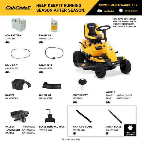 Tracteur Cub Cadet CC30H – Image 4