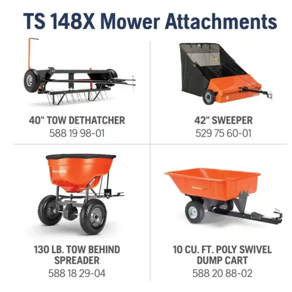 Tracteur Husqvarna TS-248HD – Image 7