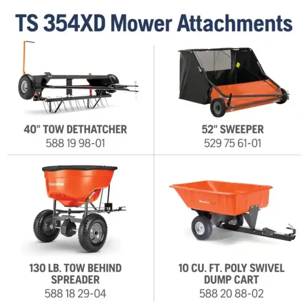 Tracteur Husqvarna TS 354XD – Image 9