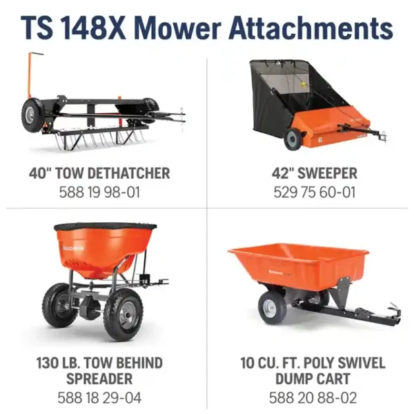 Tracteur Husqvarna TS 242XD – Image 10