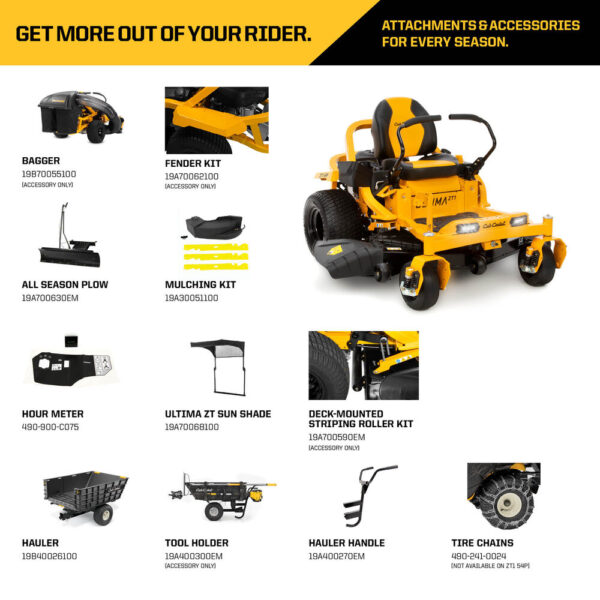 Tracteur Cub Cadet ZT1 54 – Image 8