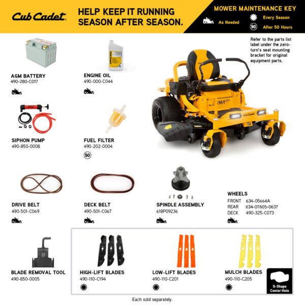 Tracteur Cub Cadet ZT1 54 – Image 9