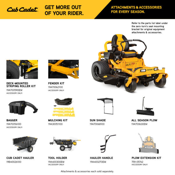 Tracteur Cub Cadet ZT2 54 – Image 5