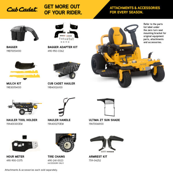 Tracteur Cub Cadet ZTS1 42 – Image 10