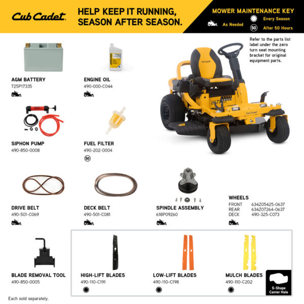 Tracteur Cub Cadet ZTS1 42 – Image 11