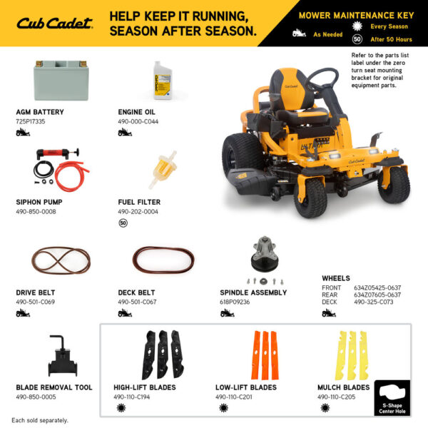 Tracteur Cub Cadet ZTS2 54 – Image 12