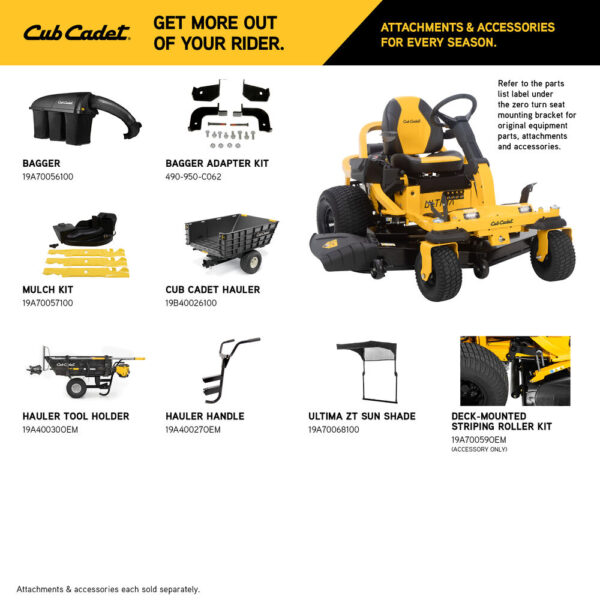Tracteur Cub Cadet ZTS2 60 – Image 8