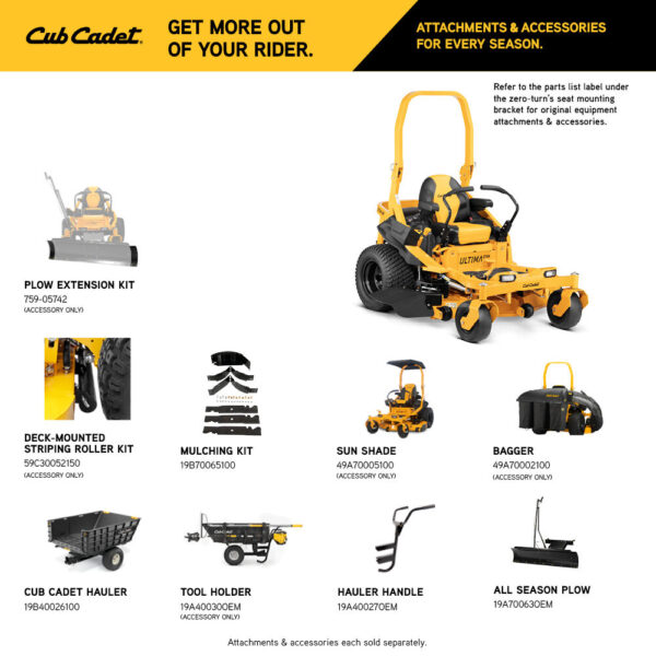 Tracteur Cub Cadet ZTX4 54 – Image 7