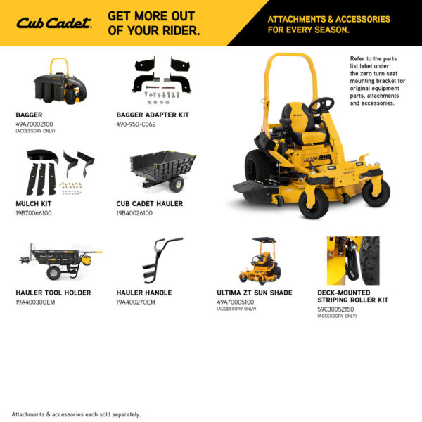 Tracteur Cub Cadet ZTXS4 60 – Image 7