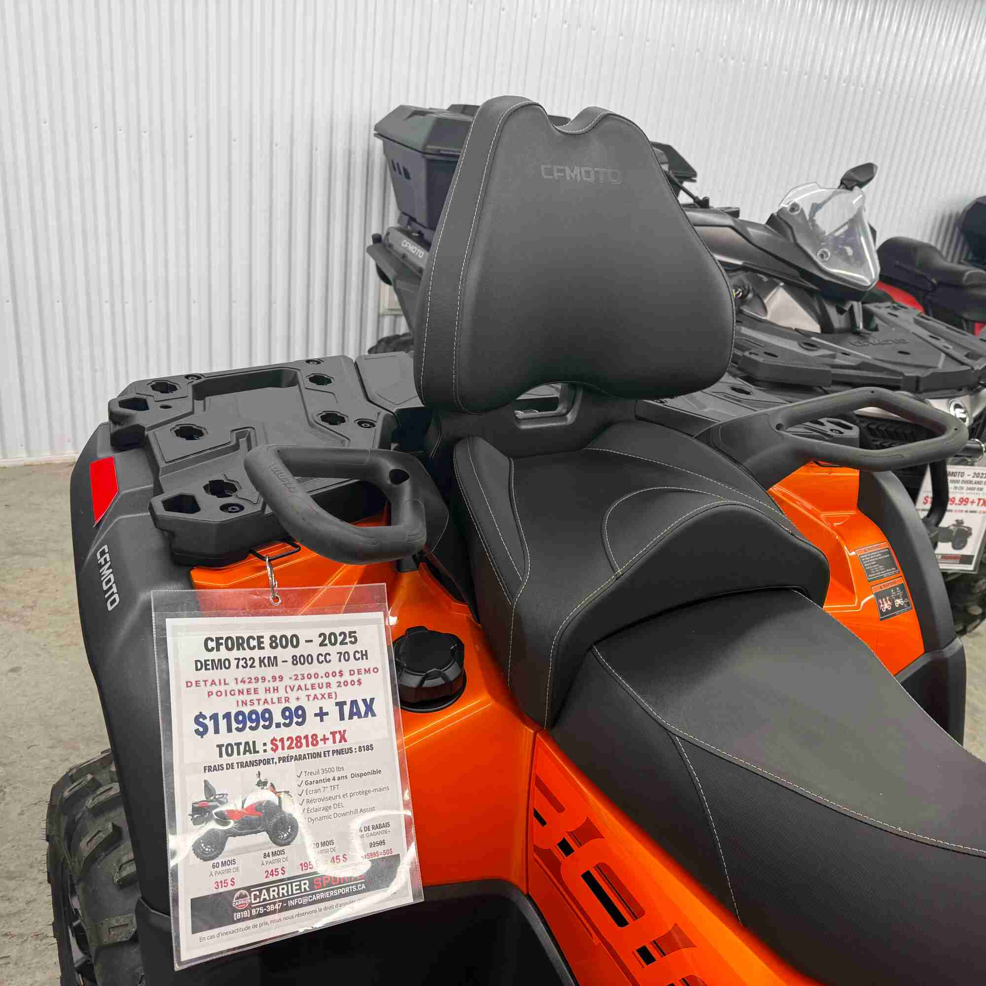 CFMOTO - CFORCE 800 DÉMO - 2025 – Image 7