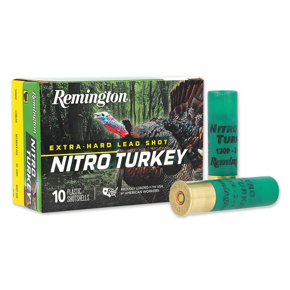 Cartouche Remington Nitro Turkey 3.5 po #6 Paquet de 10