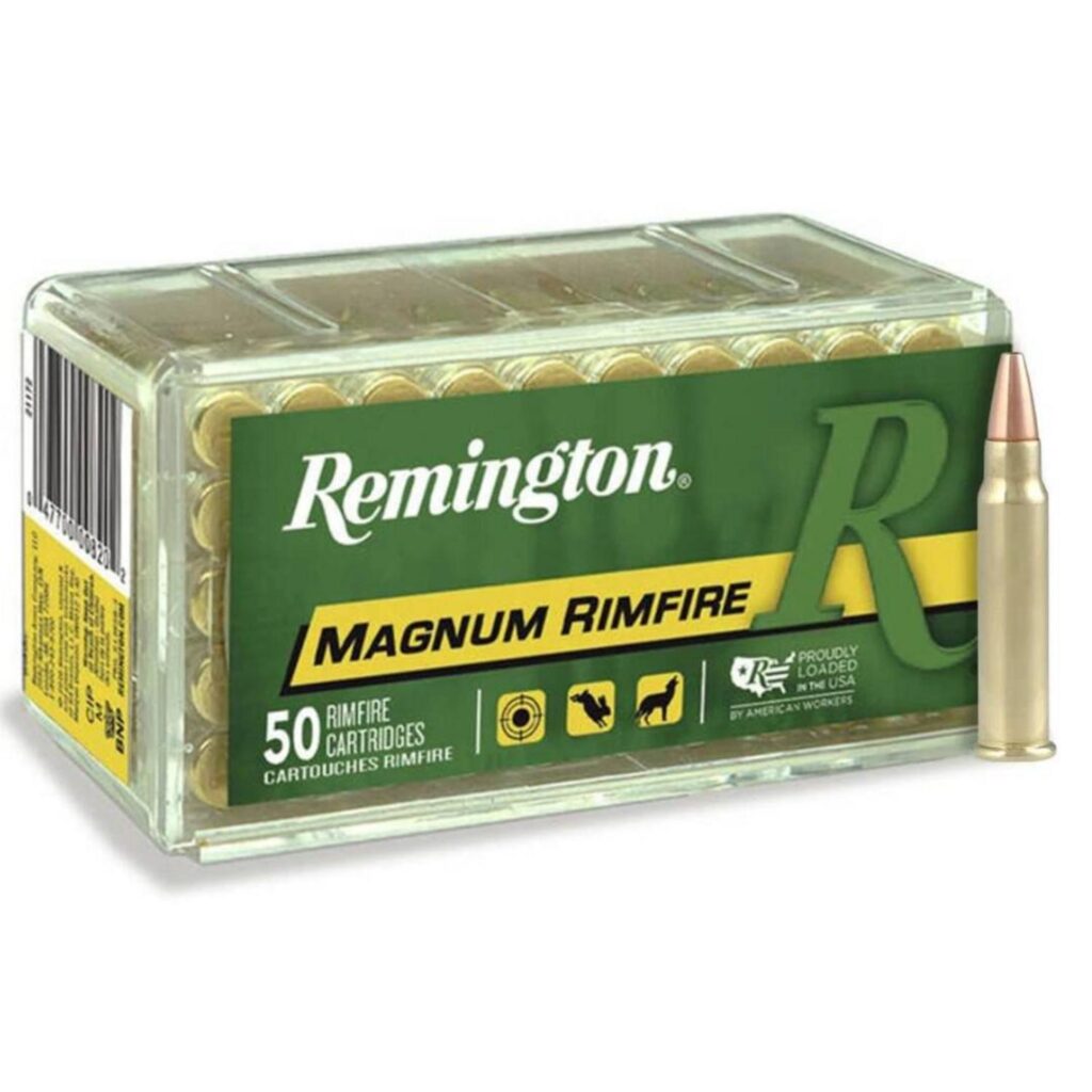 Munition Remington 17 HMR JHP 17 gr Boîte de 50