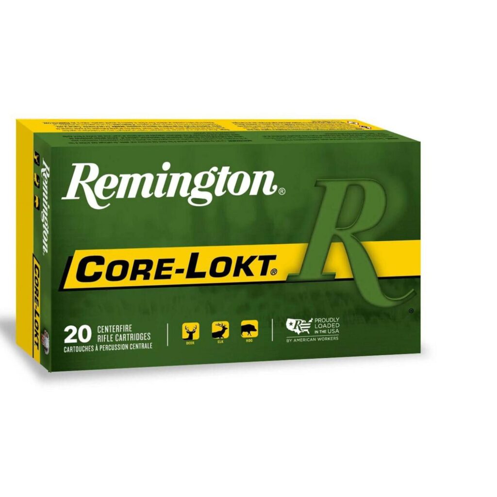 Munition Remington 7mm Rem Mag 175 gr Core-Lokt PSP 20 par boîte