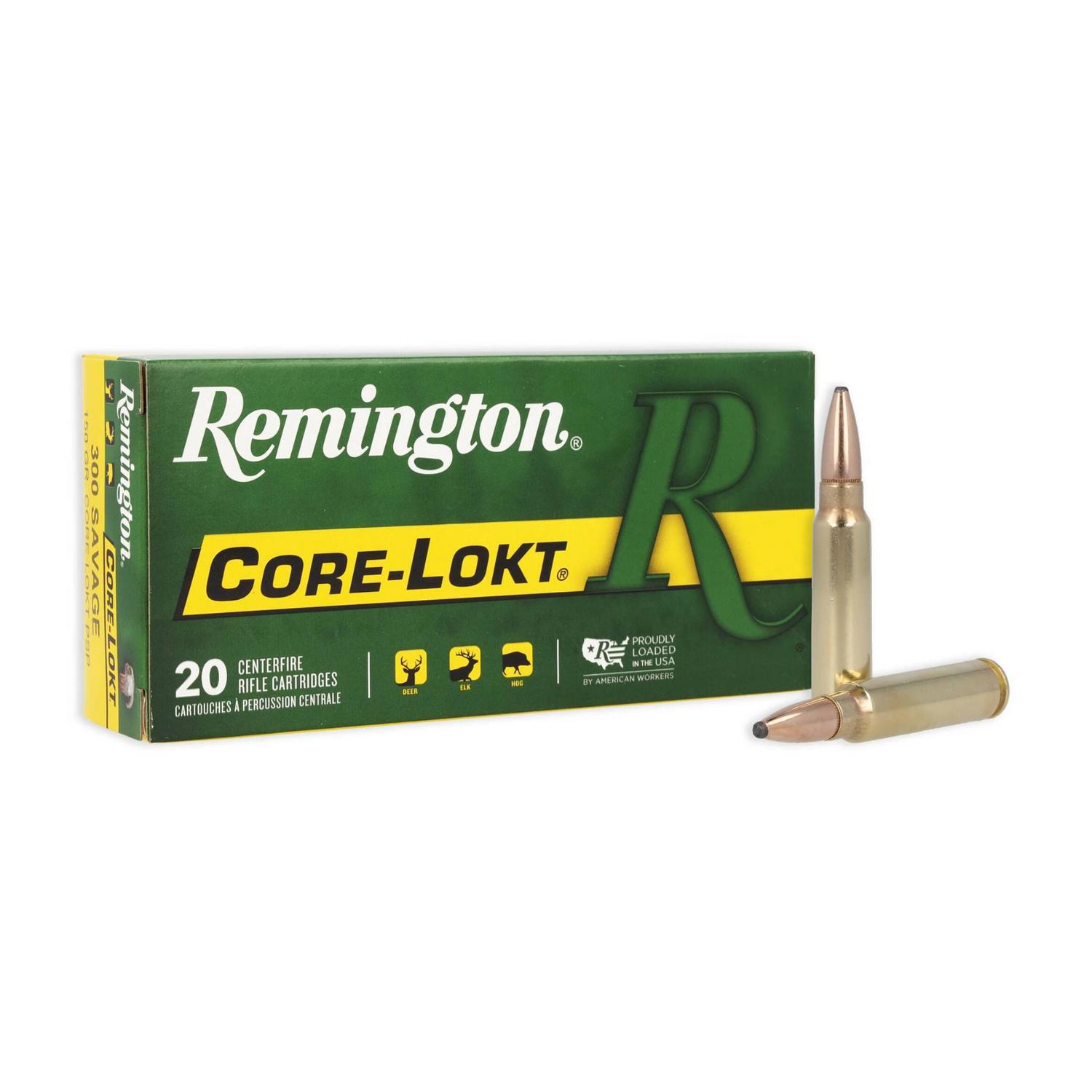 Munition Remington Core-Lokt 308 Win 180 gr 20 par boƮte