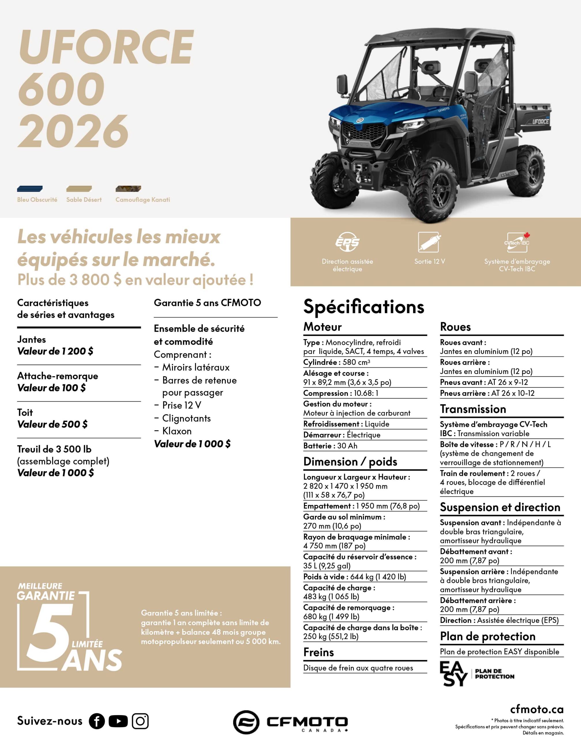 UFORCE 600 - CAMO - 2026 – Image 3