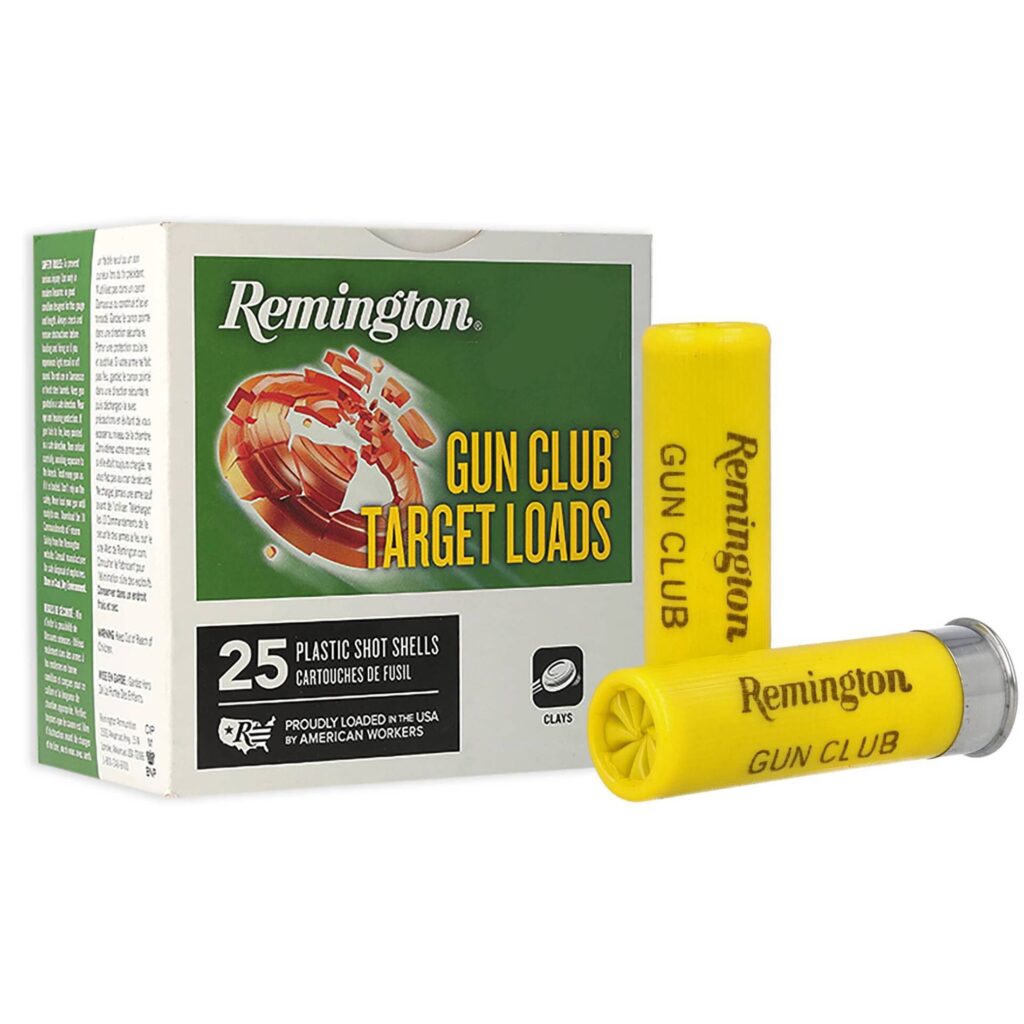 Cartouche Remington Gun Club 20 ga 7/8 oz #7.5 25 par boîte
