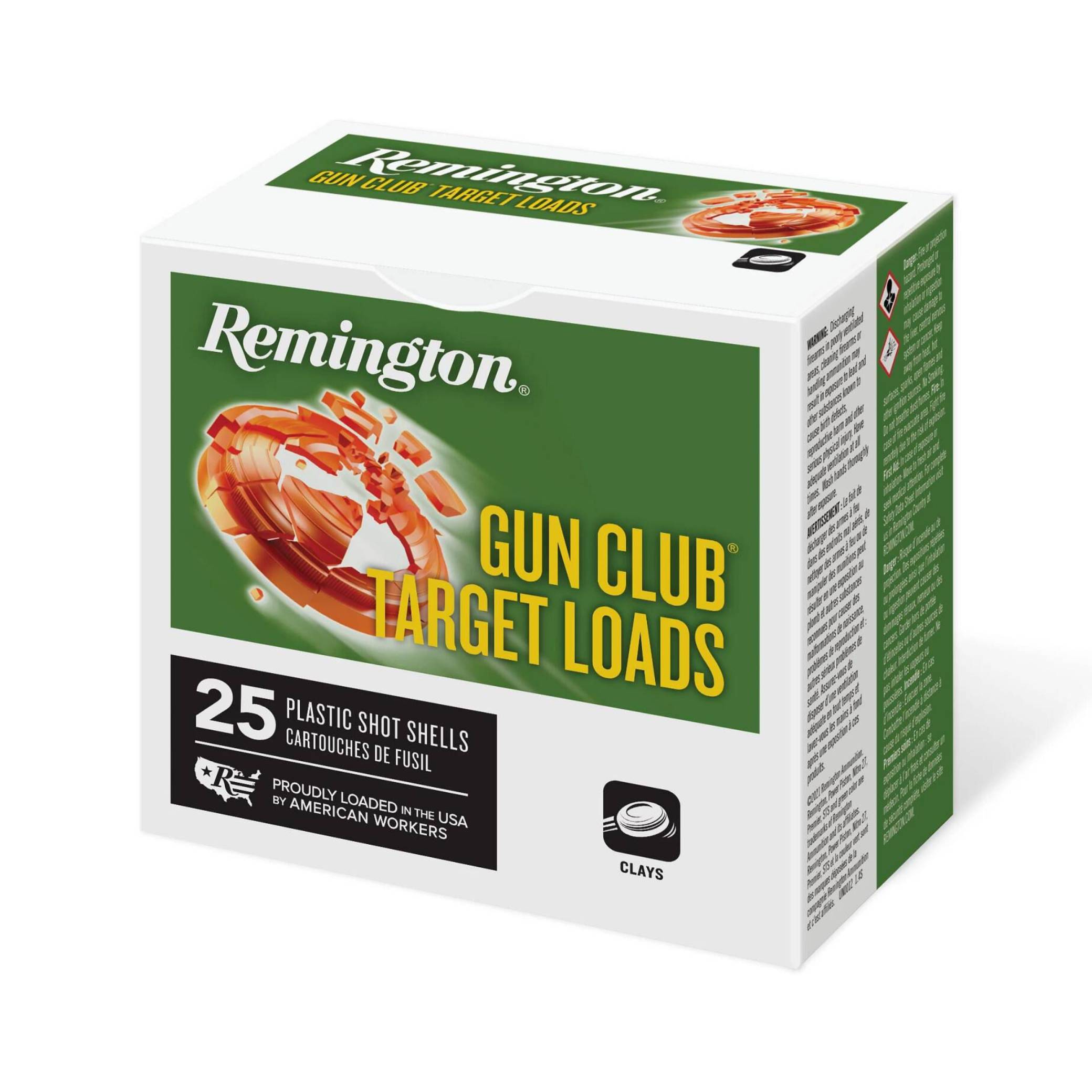 Cartouche Remington Gun Club 20 ga 7/8 oz #7.5 25 par boĆ®te ā Image 3
