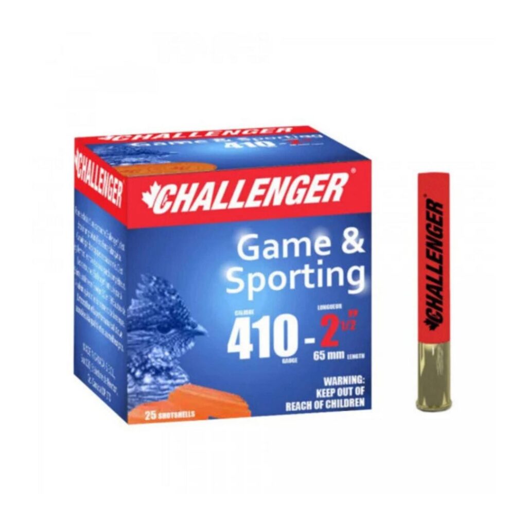 Cartouche Challenger 410 GA 2 1/2 po 1/2 oz #4 25 par boîte
