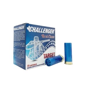 Cartouche Challenger Target Load Calibre 12GA 2 3/4 po #7.5 25 par boîte