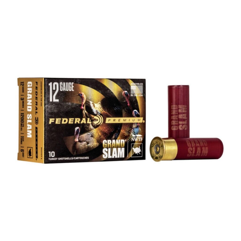 Cartouche Federal Grand Slam 12 GA 3 po 1-3/4 oz #6 Paquet de 10