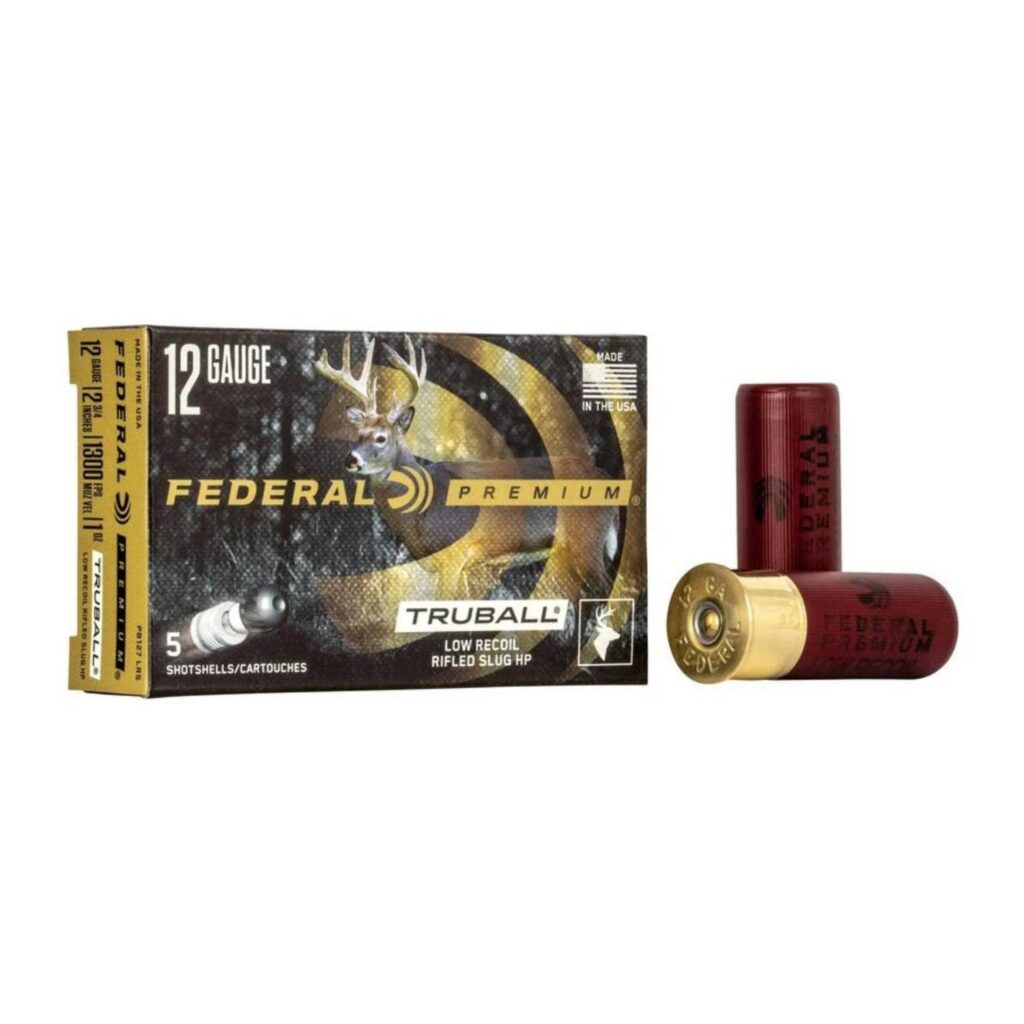 Cartouche Federal Power-Shok TruBall Rifled Slug Calibre 12 5 par boîte