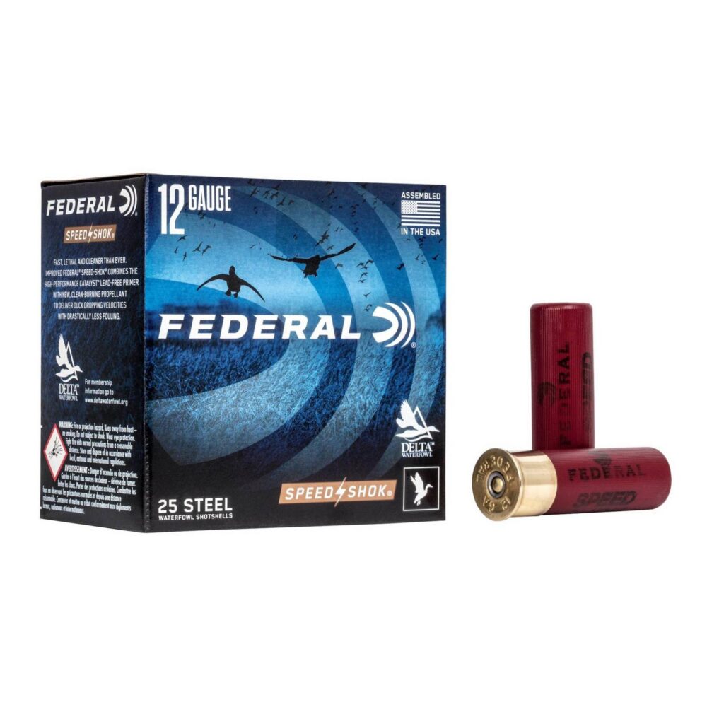 Cartouche Federal Speed-Shok 12 GA 3 po 1-1/4 oz #2 25 par boîte