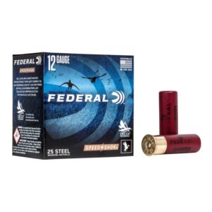 Cartouche Federal Speed-Shok 12 GA 3 po 1-1/8 oz #2 1550 pi/s 25 par boîte