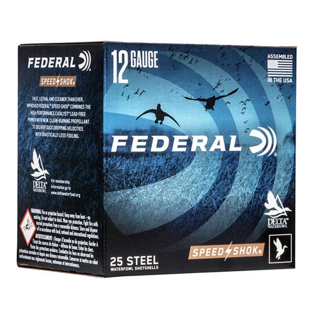 Cartouche Federal Speed-Shok 12 GA 3.5 po 1-3/8 oz BB 1550 pi/s 25 par boîte