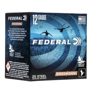 Cartouche Federal Speed-Shok 12 GA 3.5 po 1-3/8 oz BB 1550 pi/s 25 par boîte