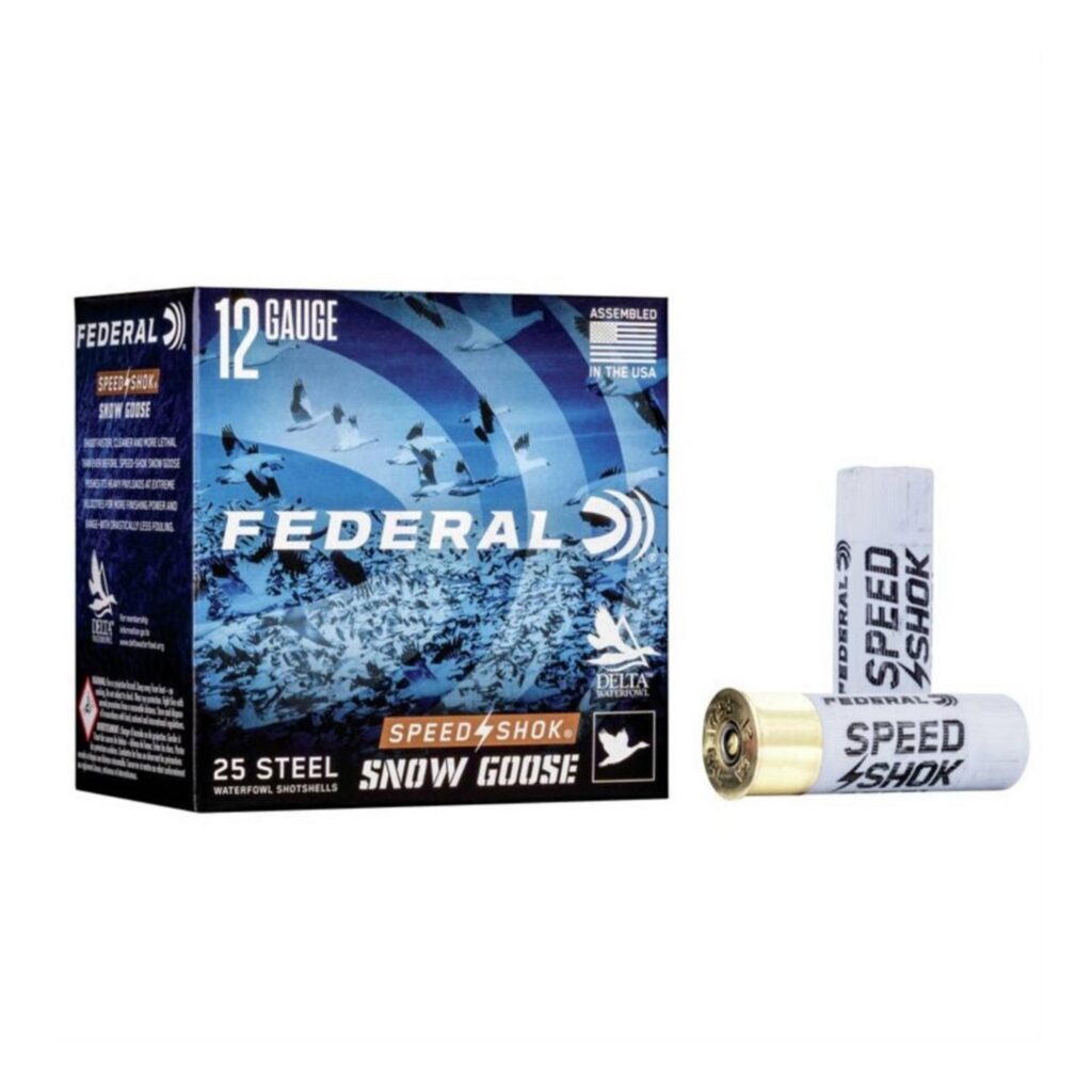 Cartouche Federal Speed-Shok Snow Goose 12 ga 3 po BB 1 1/4 oz 25 par boîte