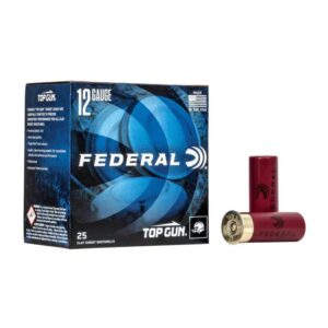Cartouche Federal Top Gun 12 GA 2 3/4 po 1 1/8 oz #8 25 par boîte