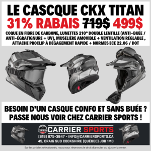 CKX – CASQUE TITAN - XL