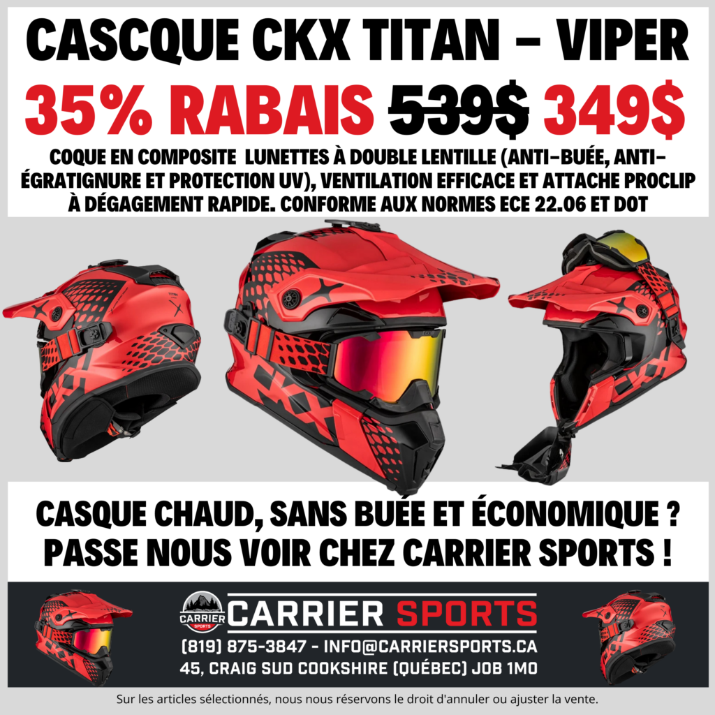 CKX – CASQUE TITAN - VIPER - XL