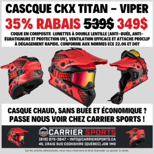 CKX – CASQUE TITAN - VIPER - XL