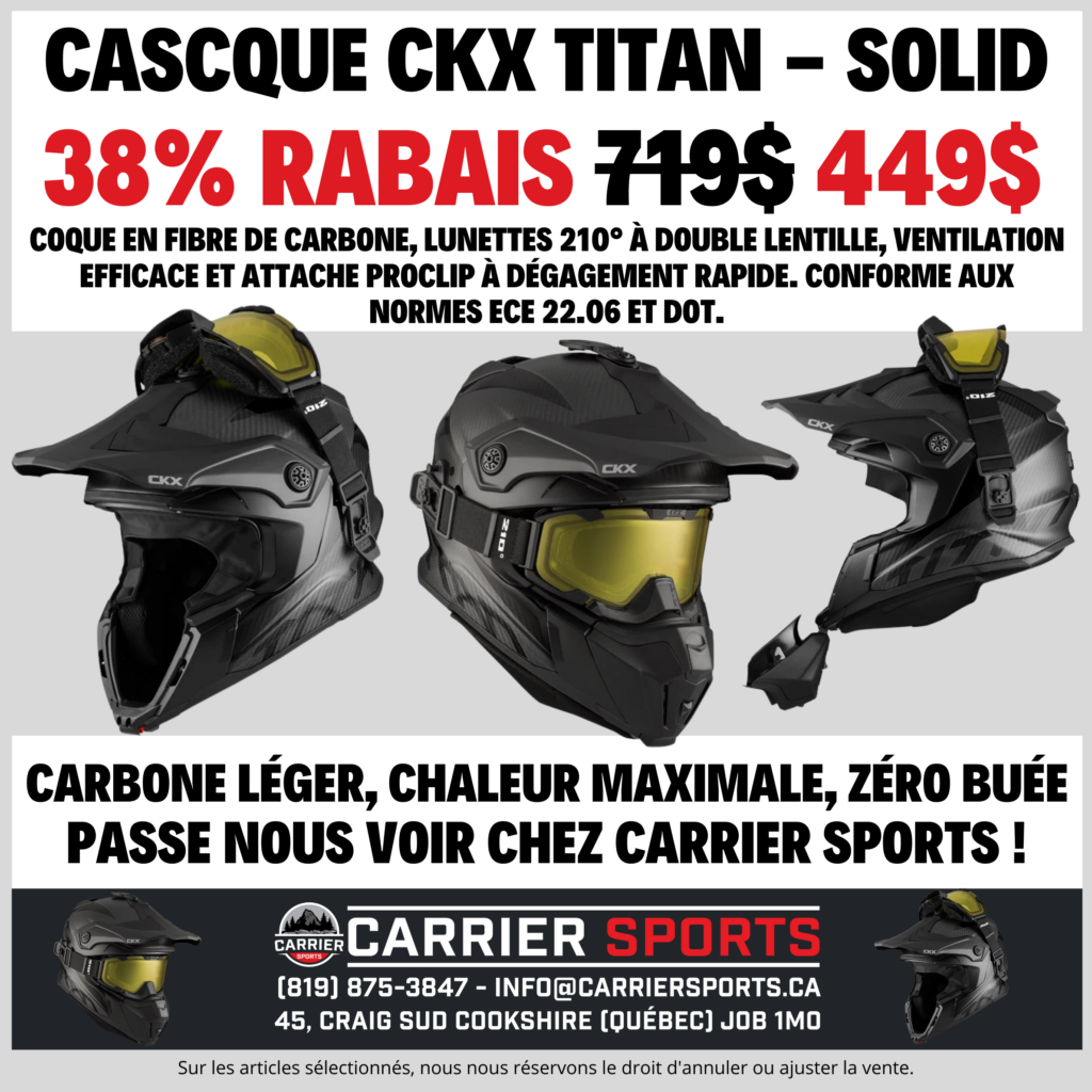 CKX – CASQUE TITAN - SOLID - XL