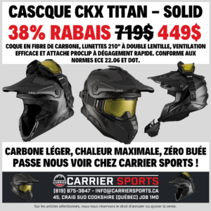 CKX – CASQUE TITAN - SOLID - XL