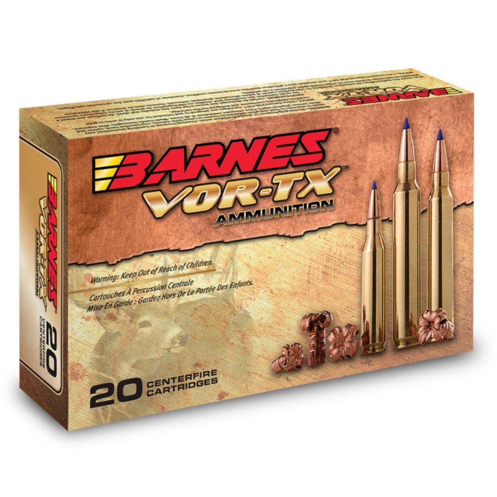 Munition Barnes VOR-TX 30-06 Sprg 180 gr 20 par boîte