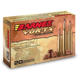 Munition Barnes VOR-TX 30-06 Sprg 180 gr 20 par boîte