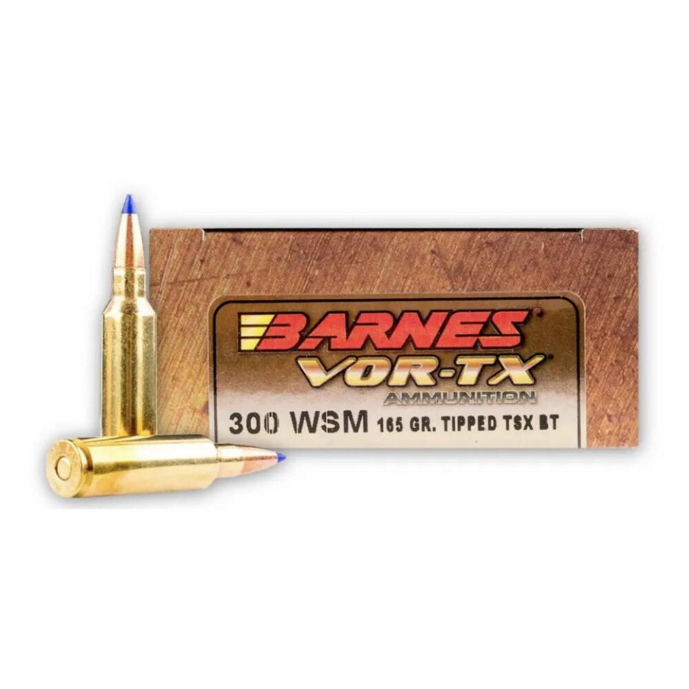 Munition Barnes VOR-TX 300 WSM 165 gr TTSX BT 20 par boîte