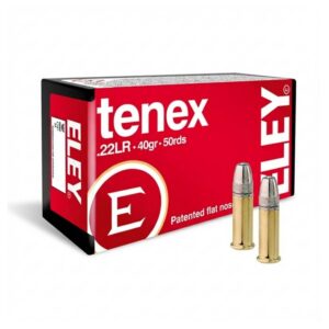 Munition ELEY TENEX .22 LR 40 Gr 50 par boîte