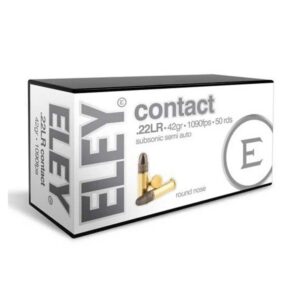 Munition Eley Contact 22 LR 42 gr 50 par boîte