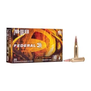 Munition Federal Fusion 7mm-08 Rem 140 gr 20 par boîte