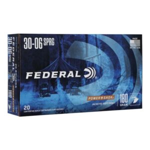 Munition Federal Power-Shok 30-06 Springfield 180 gr SP 20 par boîte