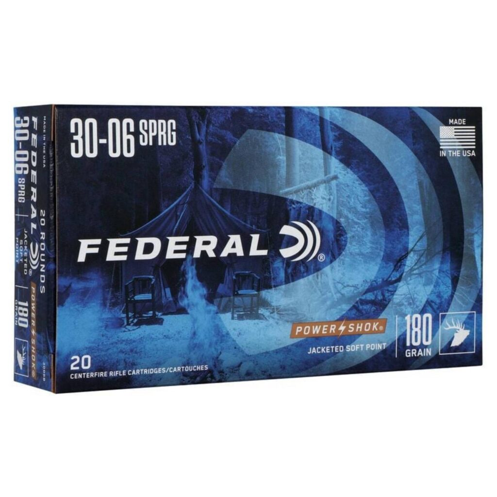 Munition Federal Premium 30-06 Springfield 180 gr TSX 20 par boîte