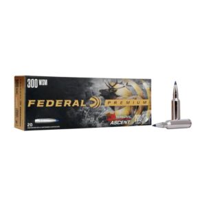 Munition Federal Premium 300 WSM Terminal Ascent 200 gr 20 par boîte
