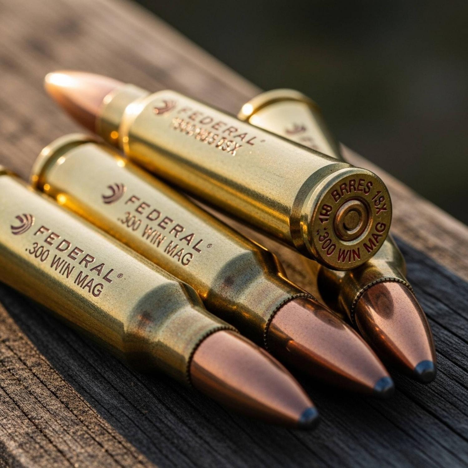 Munition Federal Premium 300 Win Mag 180 gr Barnes TSX 20 par boîte