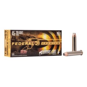 Munition Federal Premium HammerDown 45-70 Govt 300 gr 20 par boîte