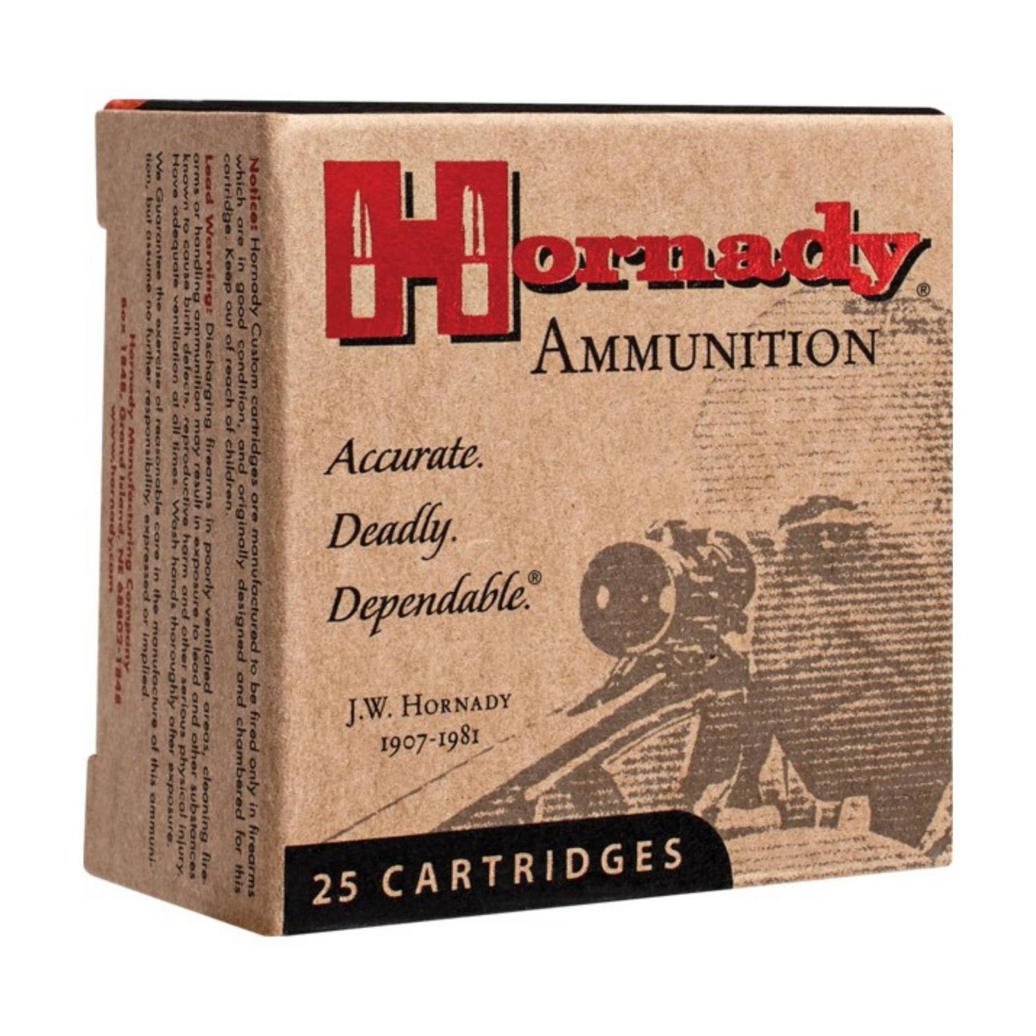 Munition Hornady .357 Mag 158 gr XTP 100 par boîte